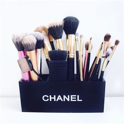 black chanel brush holders|Chanel tools and brushes.